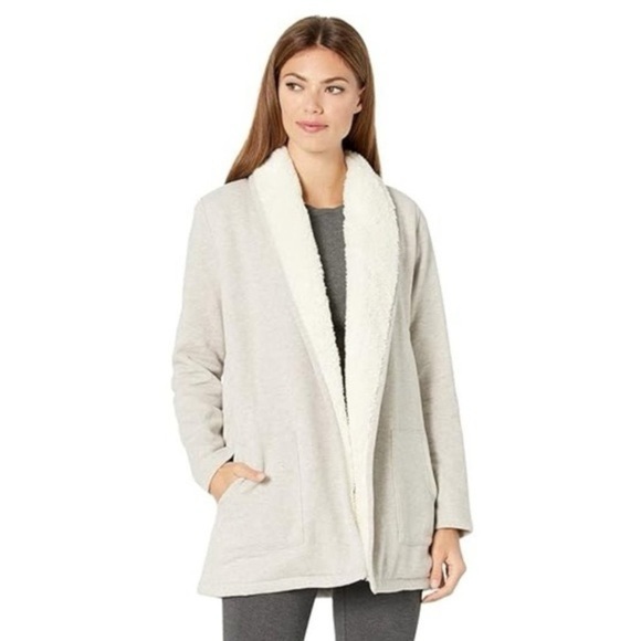 L.L. Bean Sweaters - L.L. Bean Size Small 1912 Fleece Lined Cardigan In Oatmeal Heather